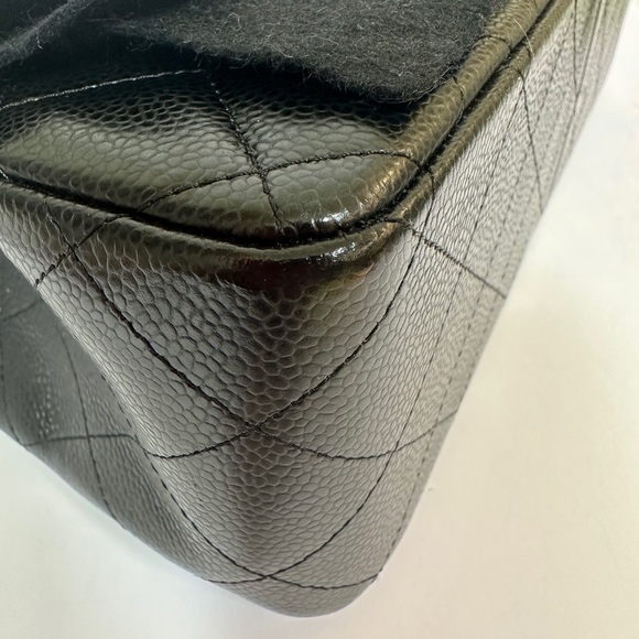 💎✨ Authentic 💎✨Chanel Classic double flap caviar ghw - Picture 12 of 16